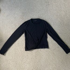 Athleta, Long Sleeve Size Small Top with Knot in the front.